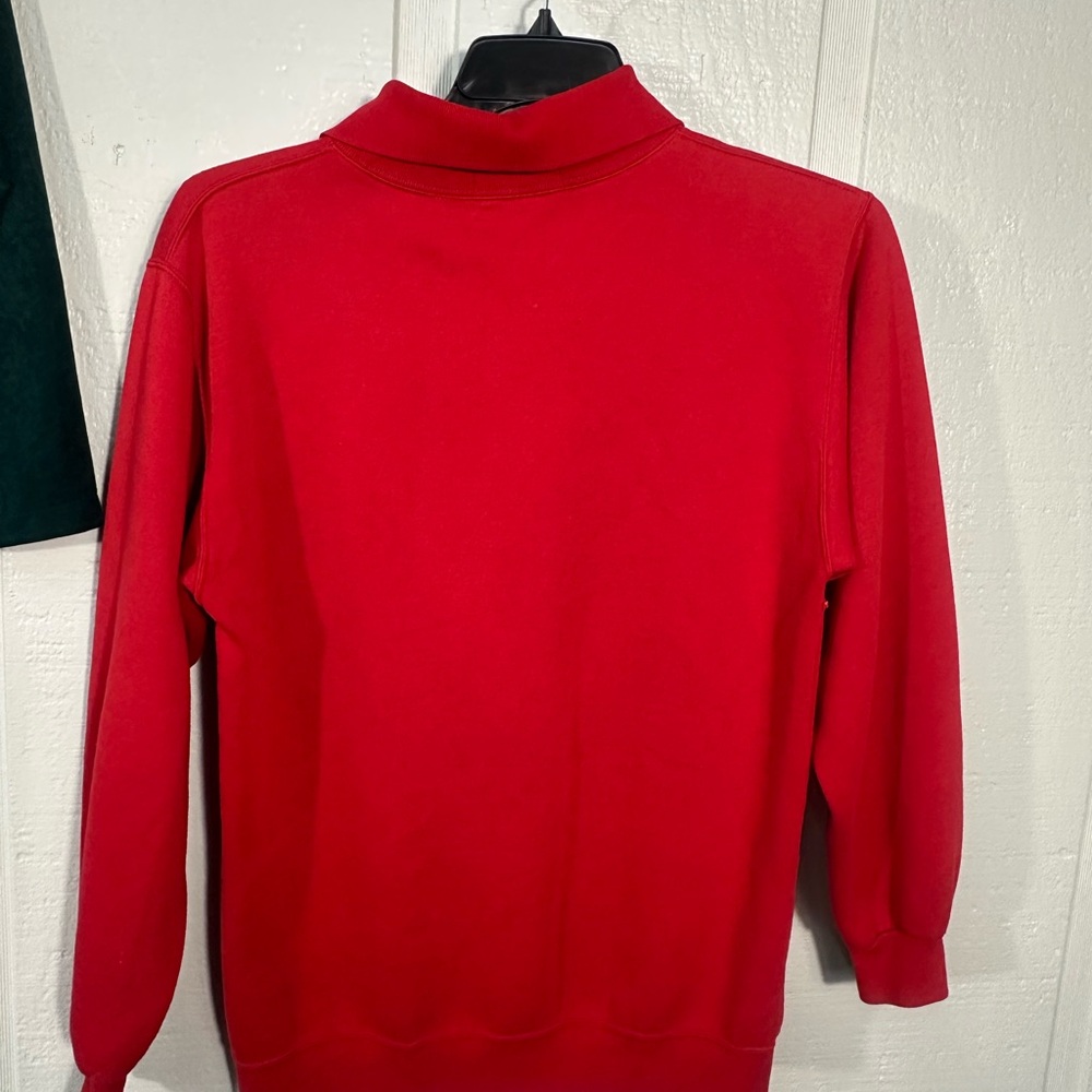 Giorgio Beverly Hills Vintage Red Sweatshirt No Size EUC - Picture 7 of 7